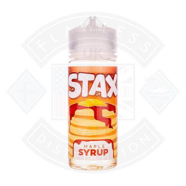 Stax Maple Syrup Pancakes 0mg 100ml Shortfill E-Liquid - Flawless Vape Shop
