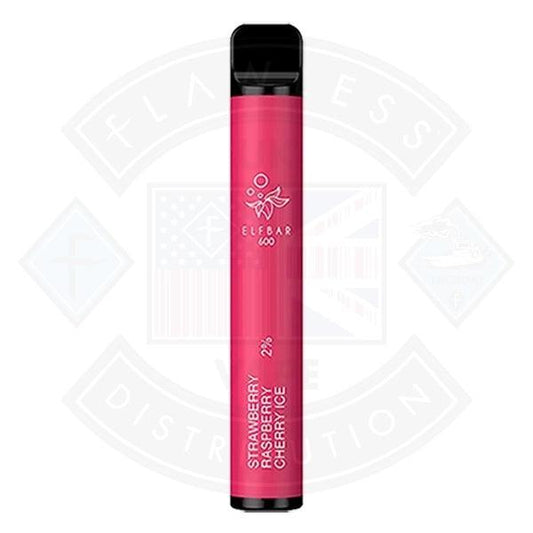 Strawberry Raspberry Cherry Ice Elf Bar - Flawless Vape Shop