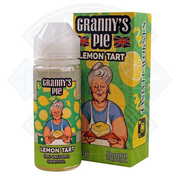 Tasty Flavors Granny's Pie - Lemon Tart 0mg 100ml Shortfill - Flawless Vape Shop