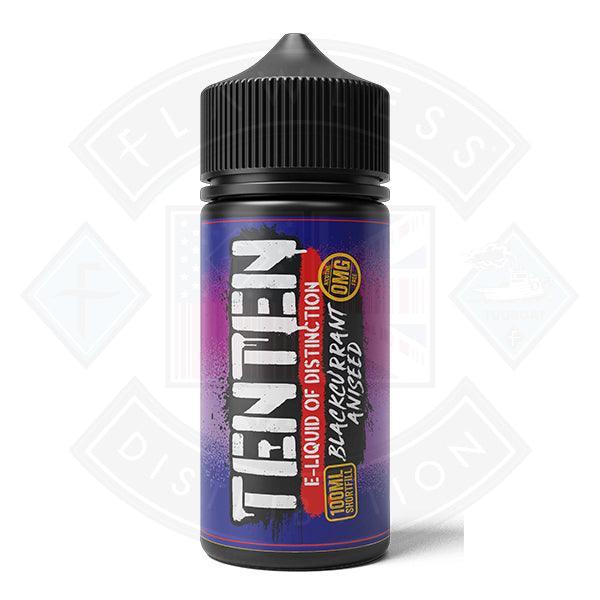 TENTEN E-Liquid of Distinction Blackcurrant Aniseed 0mg 100ml Shortfill - Flawless Vape Shop