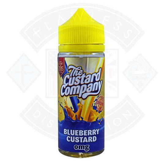 The Custard Company - Blueberry Custard 0mg 100ml Shortfill - Flawless Vape Shop