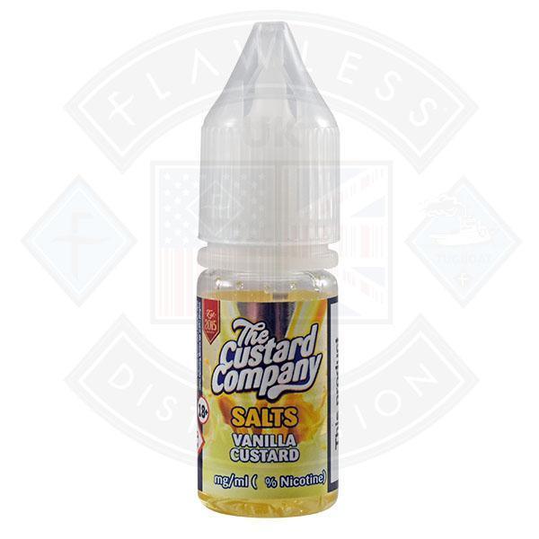 The Custard Company Nic Salt - Vanilla Custard 10ml E-liquid - Flawless Vape Shop