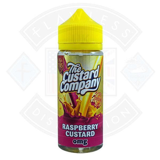 The Custard Company - Raspberry Custard 0mg 100ml Shortfill - Flawless Vape Shop