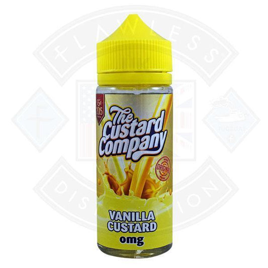 The Custard Company -Vanilla Custard 0mg 100ml Shortfill - Flawless Vape Shop