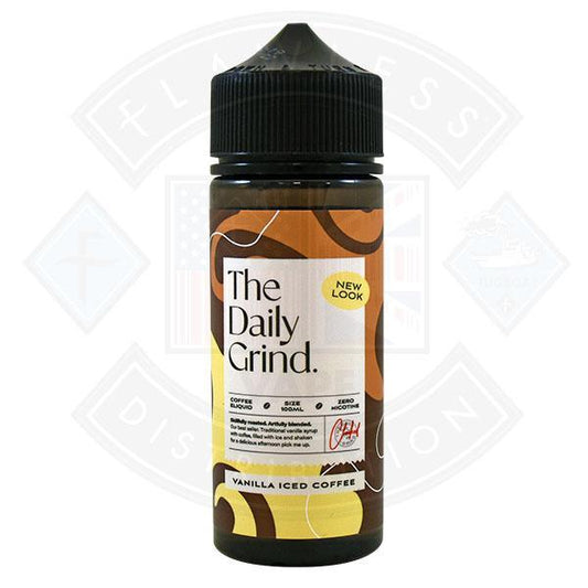 The Daily Grind Vanilla Iced Coffee (New Look) 0mg 100ml Shortfill - Flawless Vape Shop