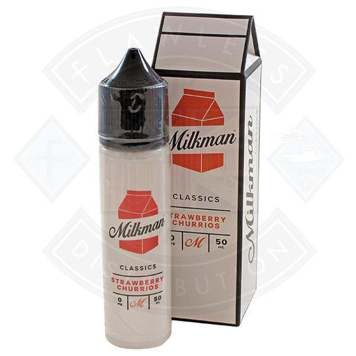 The Milkman Classics Strawberry Churrios 50ml 0mg shortfill e-liquid - Flawless Vape Shop