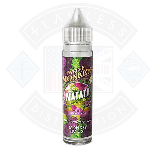 Twelve Monkeys - Matata 0mg 50ml Shortfill - Flawless Vape Shop