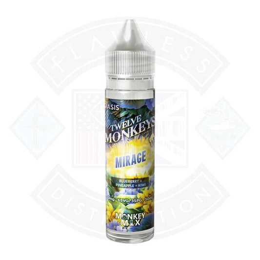 Twelve Monkeys Oasis - Mirage 50ml E-Liquid - Flawless Vape Shop