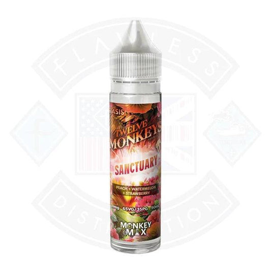 Twelve Monkeys Oasis - Sanctuary 50ml E-Liquid - Flawless Vape Shop