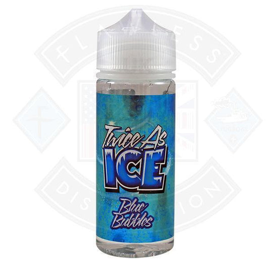 Twice as Ice - Blue Bubbles 0mg 100ml Shortfill E-Liquid - Flawless Vape Shop