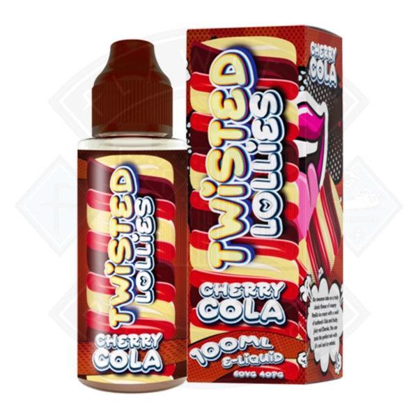 Twisted Lollies- Cherry Cola 100ml Shortfill E-Liquid - Flawless Vape Shop