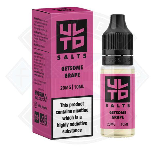 ULTD Salt Getsome Grape 10ml - Flawless Vape Shop