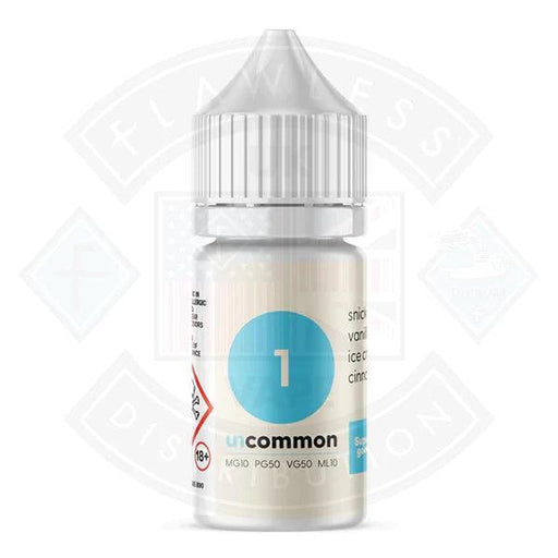 Uncommon - No 1 Nic Salt 10ml - Flawless Vape Shop