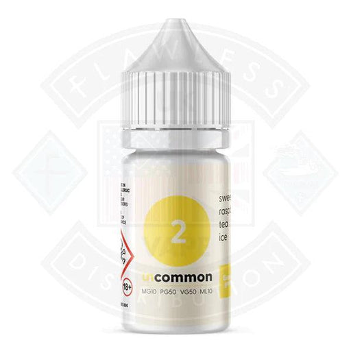 Uncommon - No 2 Nic Salt 10ml - Flawless Vape Shop