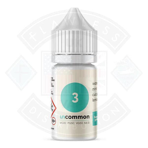 Uncommon - No 3 Nic Salt 10ml - Flawless Vape Shop