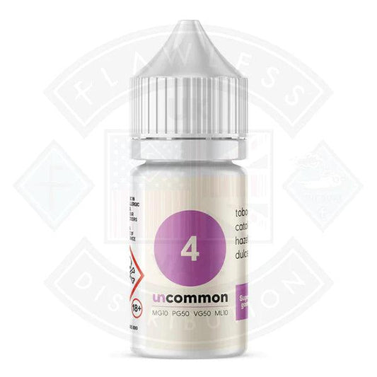 Uncommon - No 4 Nic Salt 10ml - Flawless Vape Shop