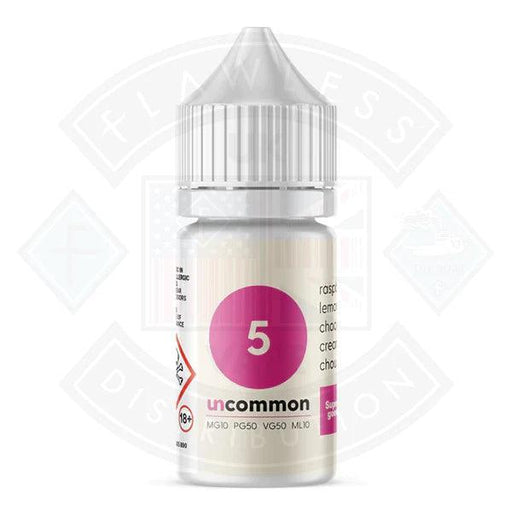 Uncommon - No 5 Nic Salt 10ml - Flawless Vape Shop