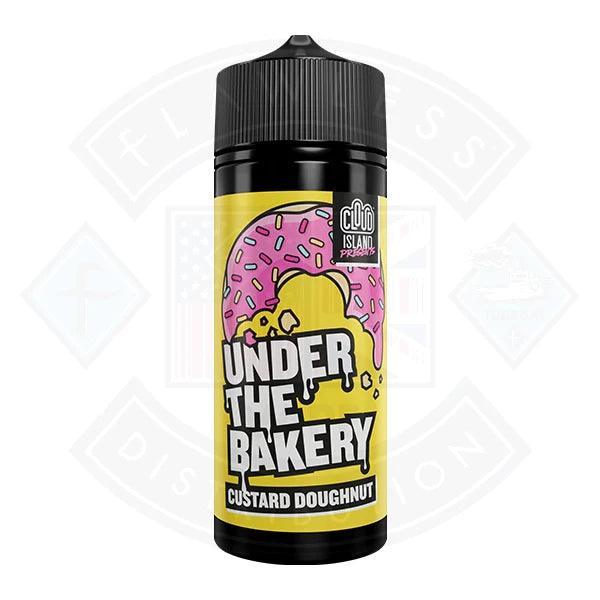 Under The Bakery Custard Doughnut 100ml E-liquid - Flawless Vape Shop