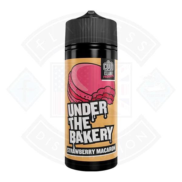 Under The Bakery Strawberry Macaroon 100ml E-liquid - Flawless Vape Shop