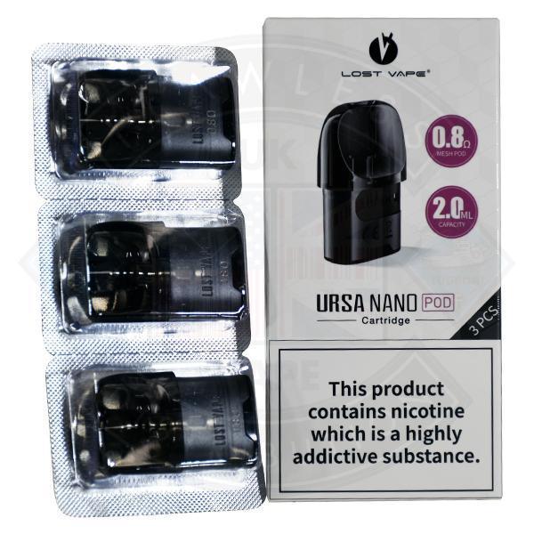 Ursa Nano Replacement Pods 3 Pack - Flawless Vape Shop