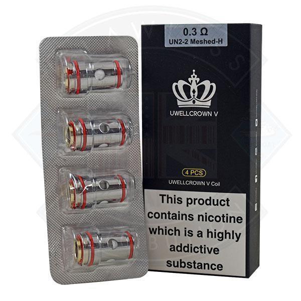 Uwell Crown V Coils 4pk - Flawless Vape Shop