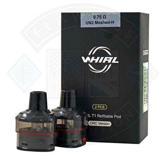 Uwell Whirl T1 Replacement Pod 2pcs - Flawless Vape Shop