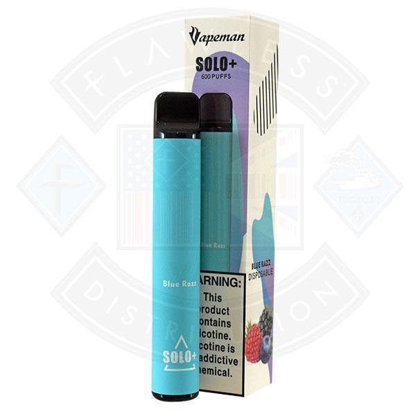 Vapeman Solo+ Disposable Vape - Flawless Vape Shop