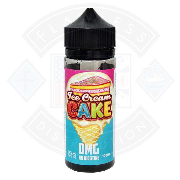 Vaper Treats - Ice Cream Cake 0mg 100ml Shortfill E-liquid