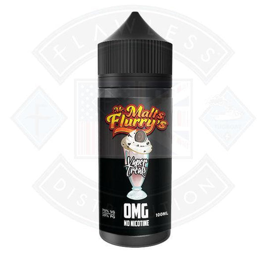 Vaper Treats - Mr Malts Flurry's 0mg 100ml Shortfill - Flawless Vape Shop