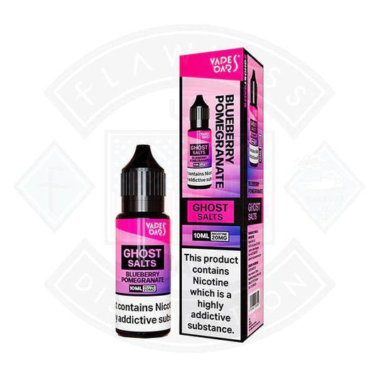 Vapes Bars Ghost Blueberry Pomegrante Nic Salt 10ml - Flawless Vape Shop