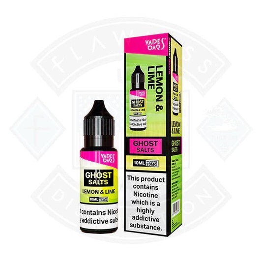 Vapes Bars Ghost Lemon and Lime Nic Salt 10ml - Flawless Vape Shop