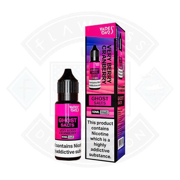 Vapes Bars Ghost Very Berry Cranberry Nic Salt 10ml - Flawless Vape Shop