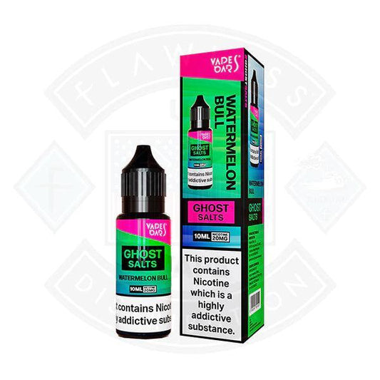 Vapes Bars Ghost Watermelon Bull Nic Salt 10ml - Flawless Vape Shop