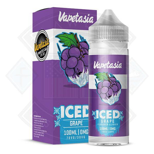 Vapetasia - ICED Grape 100ml 0mg - Flawless Vape Shop