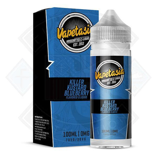 Vapetasia - Killer Kustard Blueberry 100ml 0mg - Flawless Vape Shop