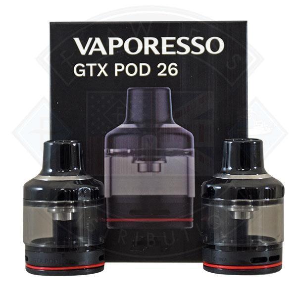 Vaporesso GTX Pod 26 Replacement Pod - Flawless Vape Shop