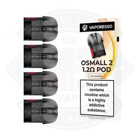 Vaporesso Osmall 2 Replacement Pods 4pcs/pack - Flawless Vape Shop