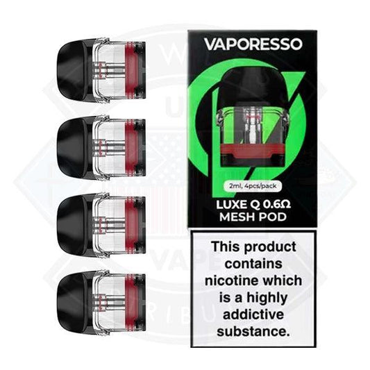 Vaporesso Q Series Replacement Pod 2ml/ 4pcs - Flawless Vape Shop