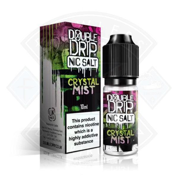 Vapouriz Double Drip Nic Salt Crystal Mist 10ml E-liquid - Flawless Vape Shop