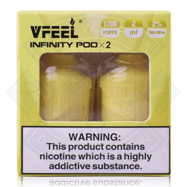 VFEEL Infinity Prefilled Pods 20mg Salt 2 Pack - Flawless Vape Shop