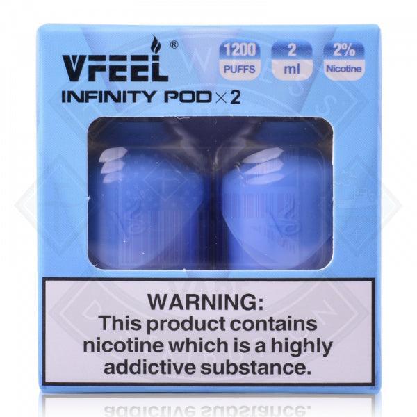 VFEEL Infinity Prefilled Pods 20mg Salt 2 Pack - Flawless Vape Shop