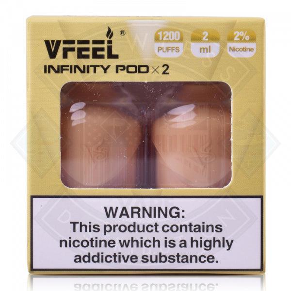 VFEEL Infinity Prefilled Pods 20mg Salt 2 Pack - Flawless Vape Shop