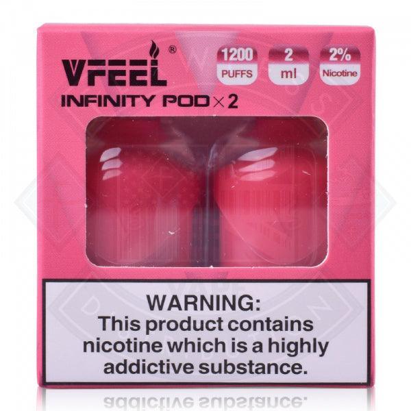 VFEEL Infinity Prefilled Pods 20mg Salt 2 Pack - Flawless Vape Shop