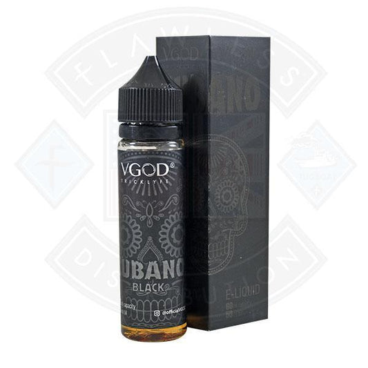 VGOD Cubano Black - Bold Creamy Cigar 0mg 50ml Shortfill - Flawless Vape Shop