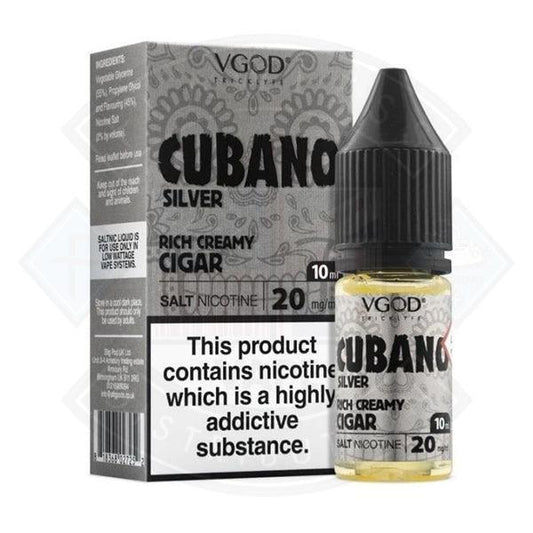 VGOD - Cubano Silver Nic Salt 10ml - Flawless Vape Shop