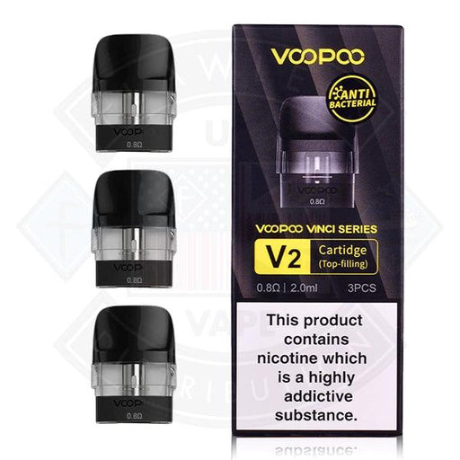 Voopoo Vinci Series V2 Pod Cartridge 3pcs - Flawless Vape Shop