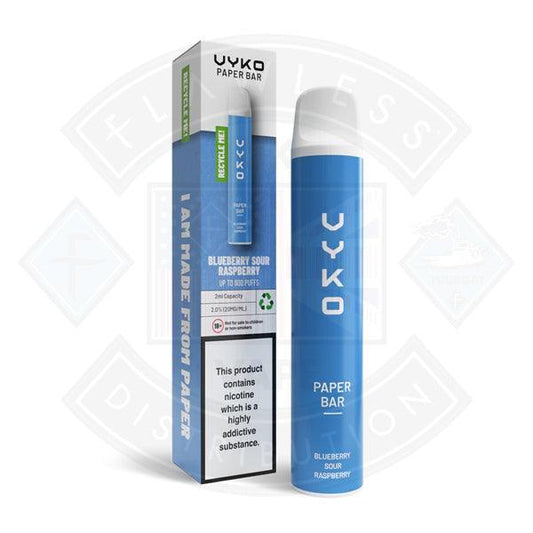 VYKO Paper Bar Disposable - Flawless Vape Shop