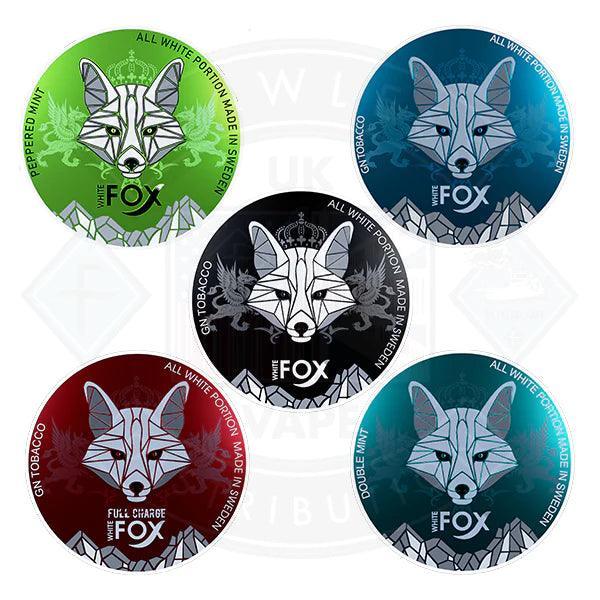 White Fox Nicotine Pouches - Flawless Vape Shop