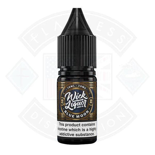 Wick Liquor Salts Blue Moon 10ml E-liquid - Flawless Vape Shop