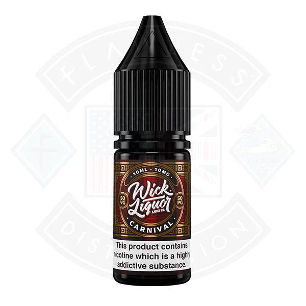 Wick Liquor Salts Carnival 10ml E-liquid - Flawless Vape Shop